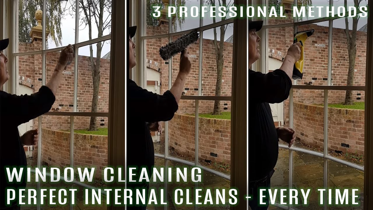 Professional Window Cleaning - Three Professional Methods For Cleaning Internal Windows Fast!