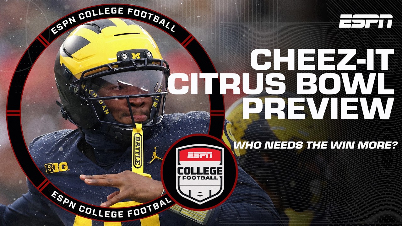 Who Will Dominate the Cheez-It Citrus Bowl? Michigan vs Texas Preview