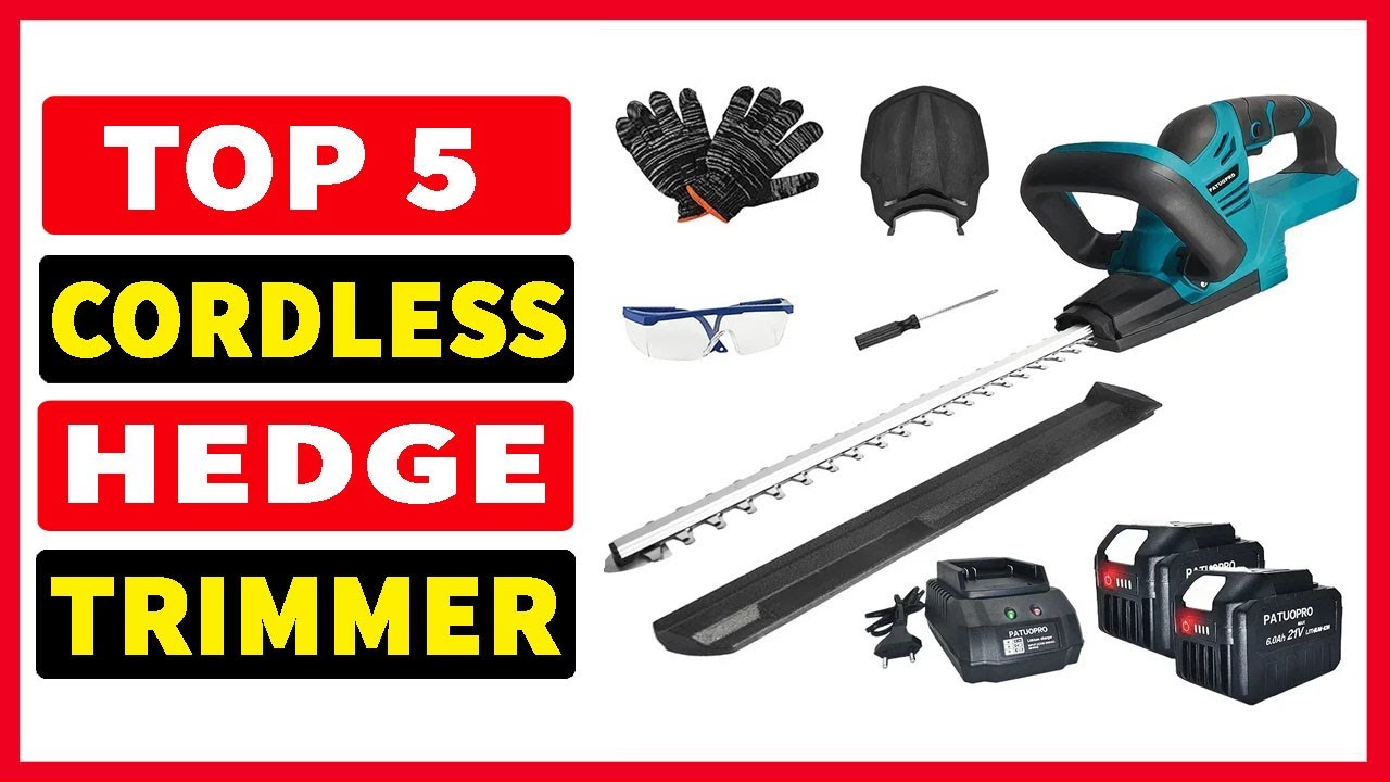 Top 5 Best Cordless Hedge Trimmer 2025