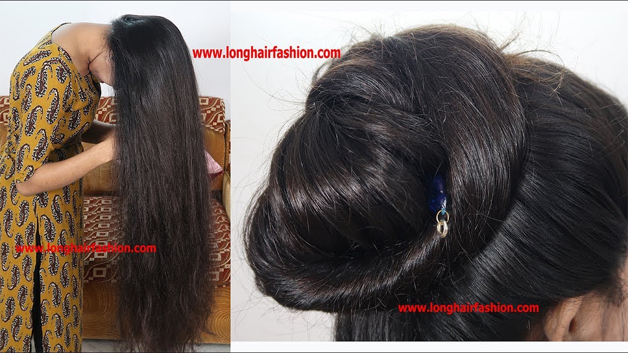 Easy Everyday Messy Bun Hairstyle for School/College/Wedding | Easy Bun Making