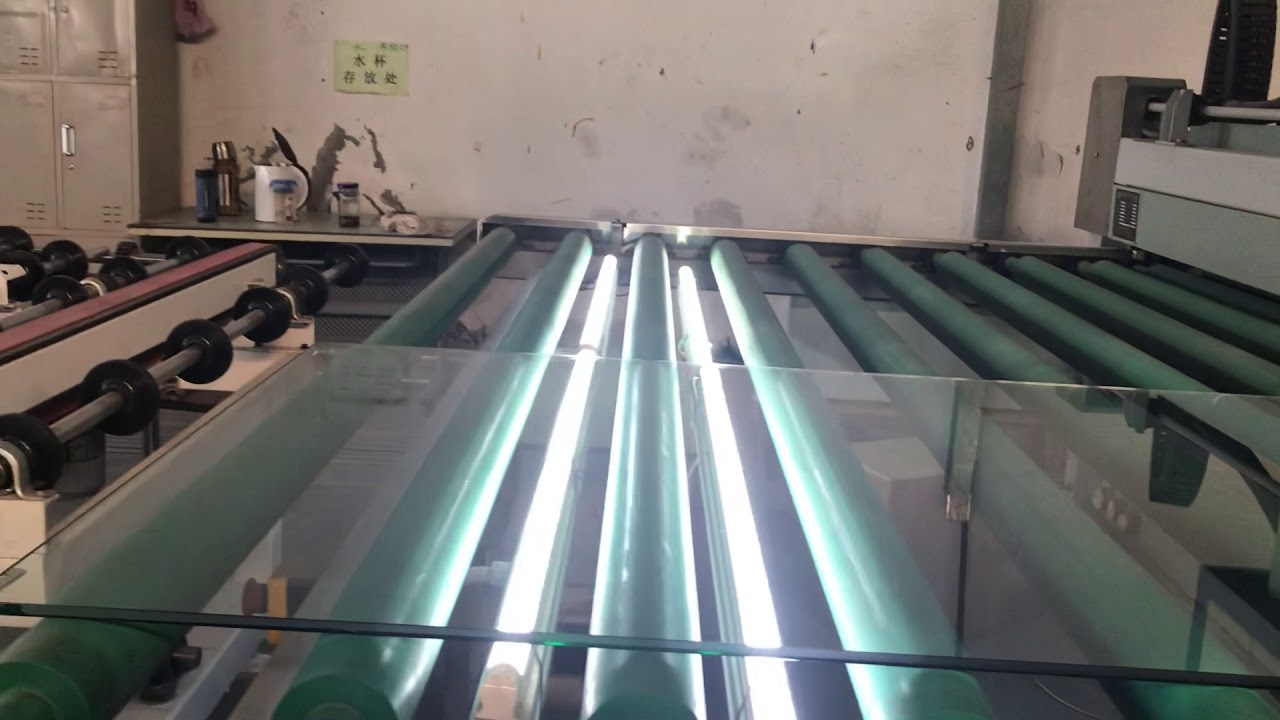 How is tempered  glass made?#curved glass #floatglass #glass #greenhouse glass