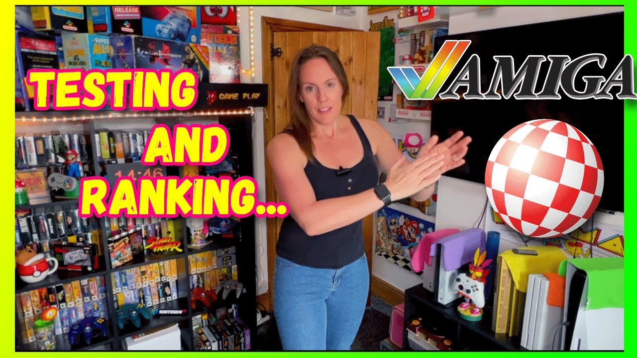 Testing 10 Amiga Games I've never played and RANKING them  Amiga 500 Mini