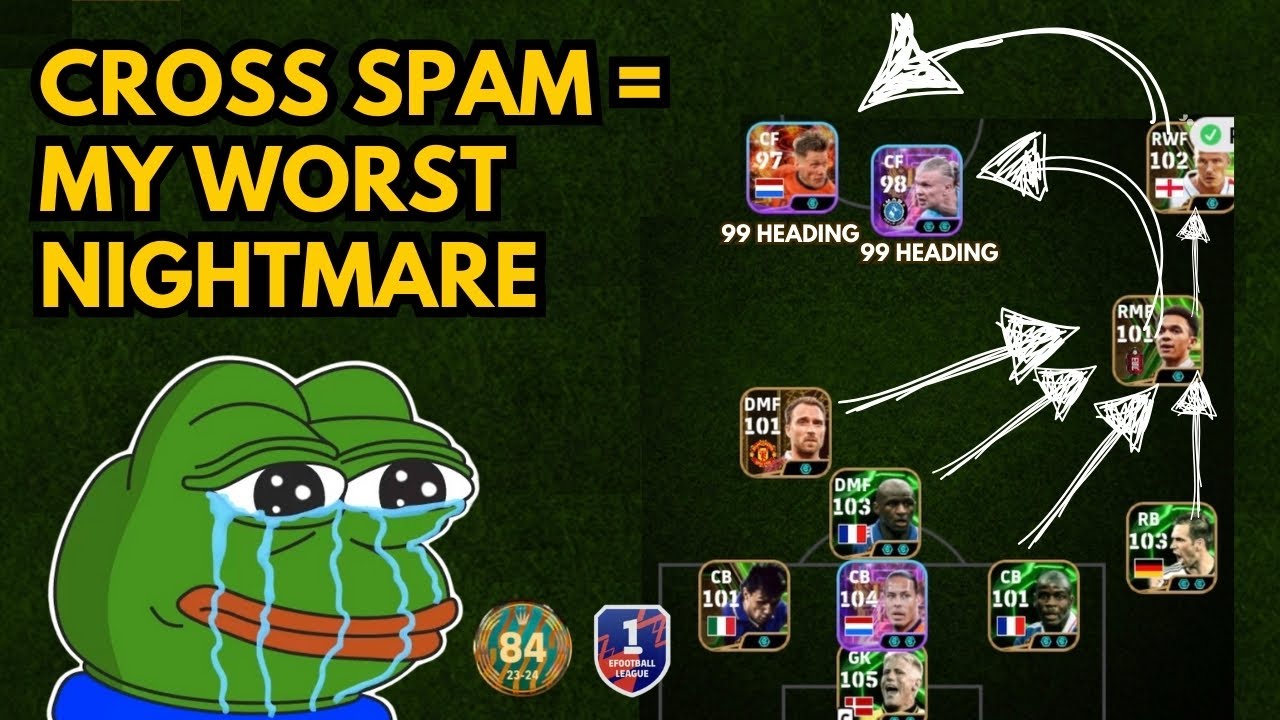 IS CROSS SPAM TAKING OVER EFOOTBALL? WHAT’S YOUR TAKE ON IT? | EFOOTBALL MOBILE 2025