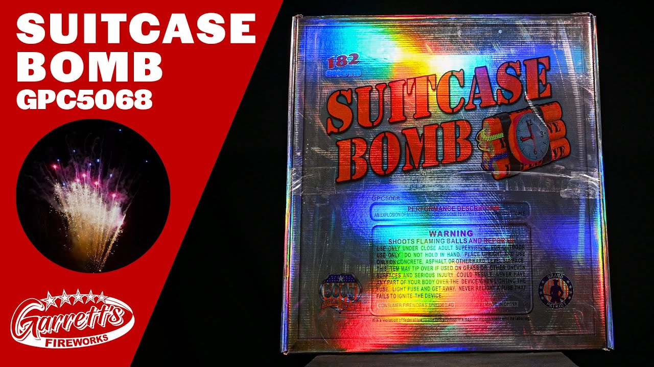 Suitcase Bomb GPC5068 | Grand Patriot | 500g Cake