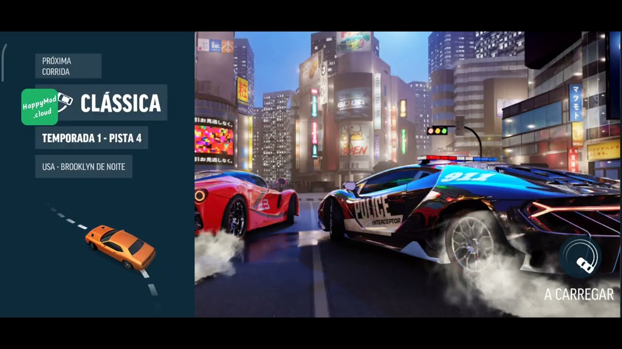 Hoje joguei Drift max