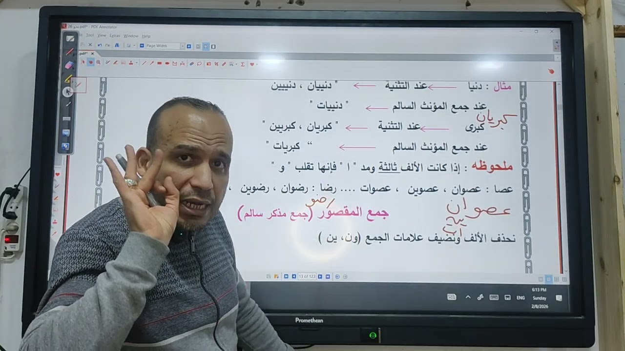 نحو ( الاسم المقصور )