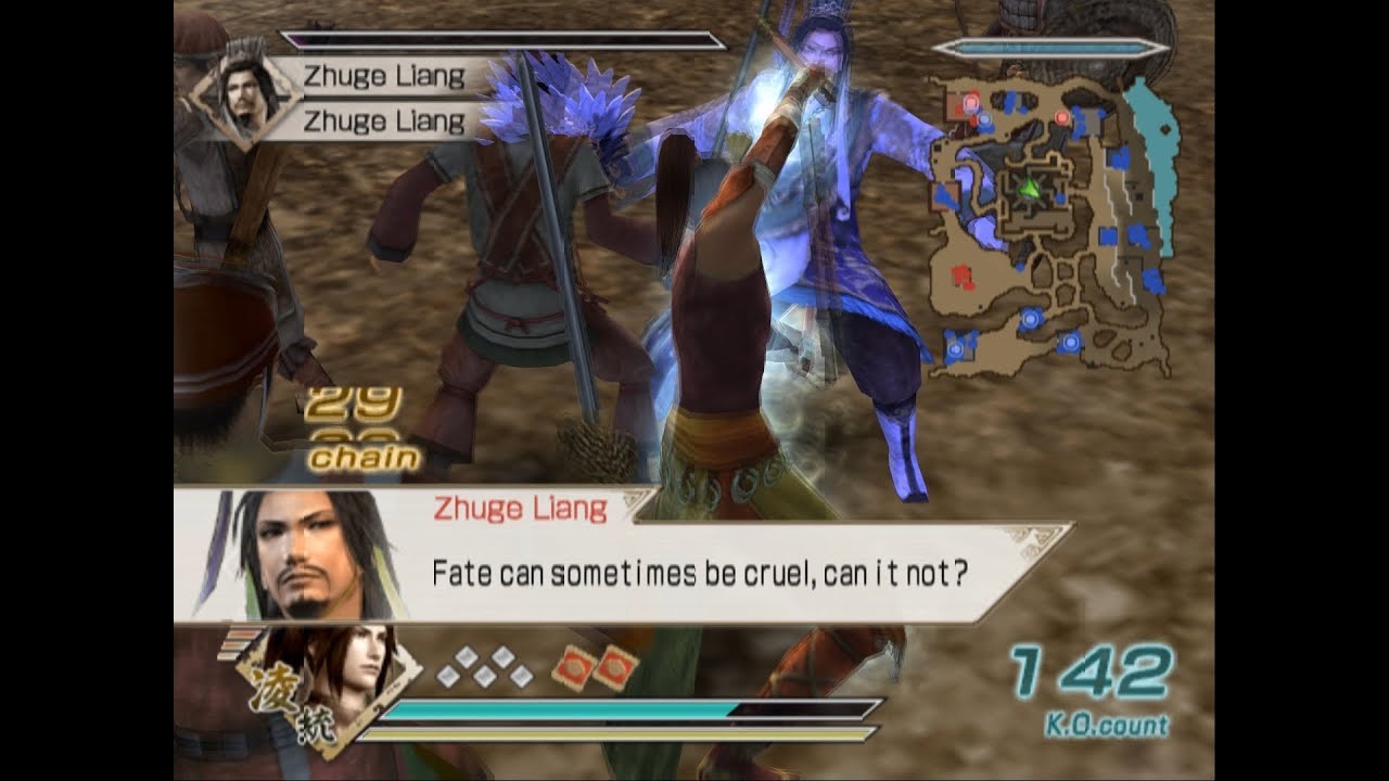Dynasty Warriors 6 Special - Ling Tong Musou Mode - Chaos Difficulty - Battle of Yi Ling