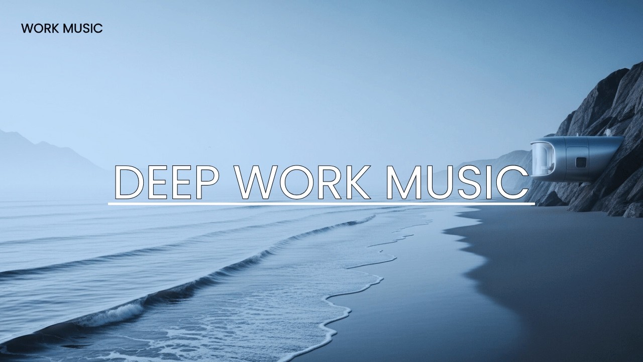 Deep Work Study Music ⛰️ Calm Misty Mountain Ambient