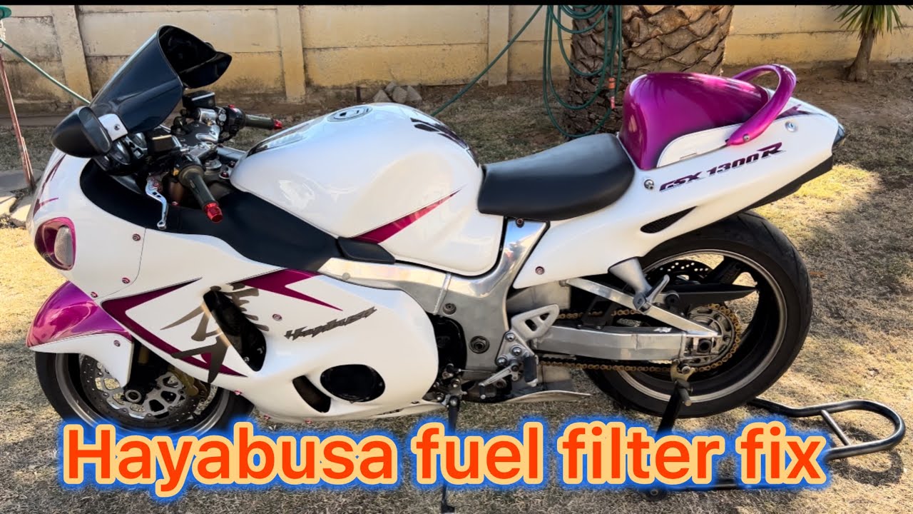 Как устранить засорение топливного фильтра Hayabusa