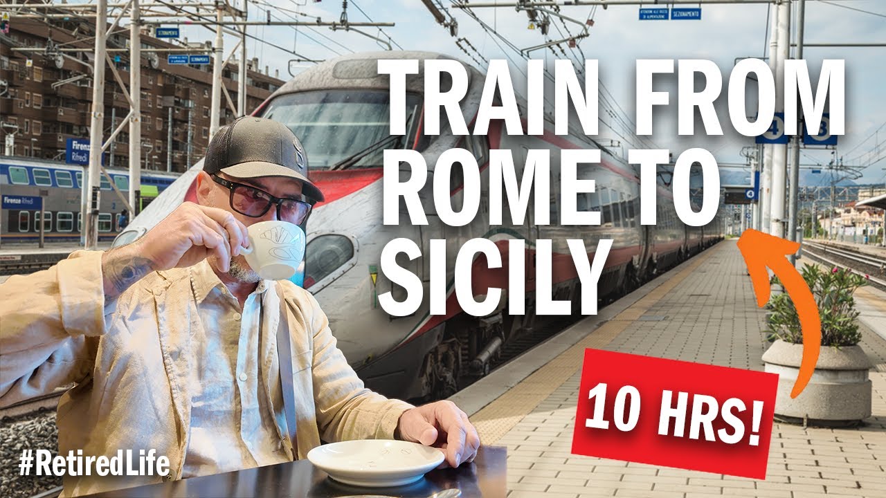 What Early Retirement Looks Like in Italy 🚄☀️ | Rome to Sicily Adventure #aroundtheworld