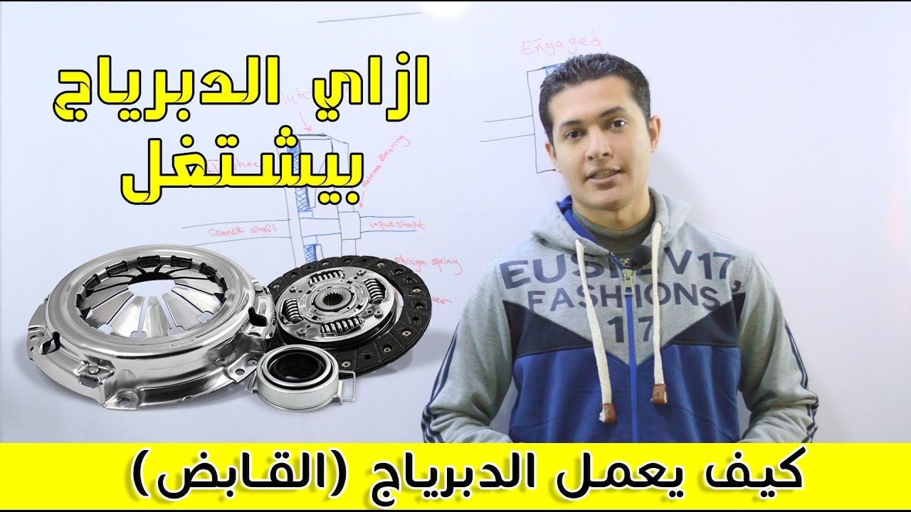 كيف يعمل القابض (الدبرياج / الكلتش) ؟ - ? How Clutch Works