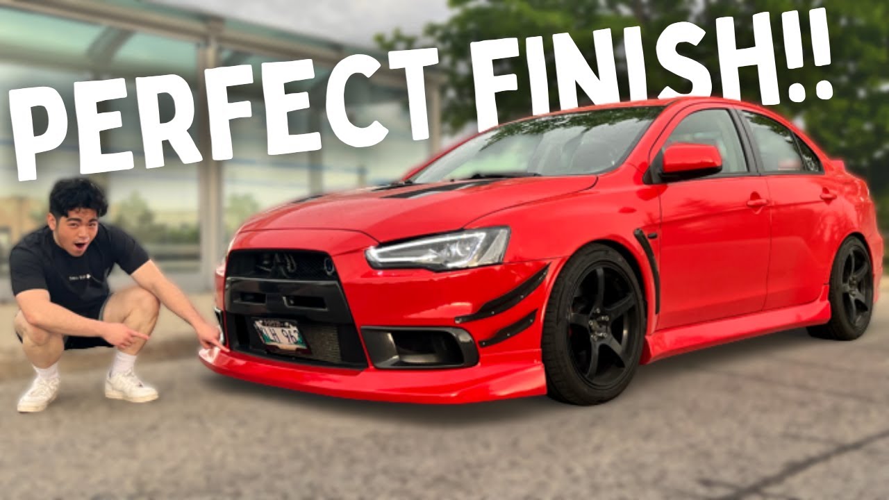 HOW TO: Properly Paint Polyurethane Body Parts | Evo X Voltex Style Lip