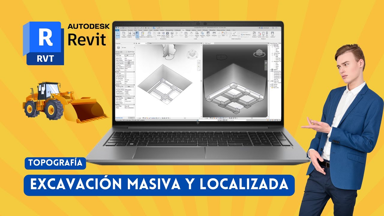 MODELADO Y METRADO DE EXCAVACIÓN MASIVA Y LOCALIZADA - REVIT AVANZADO👨‍🏫