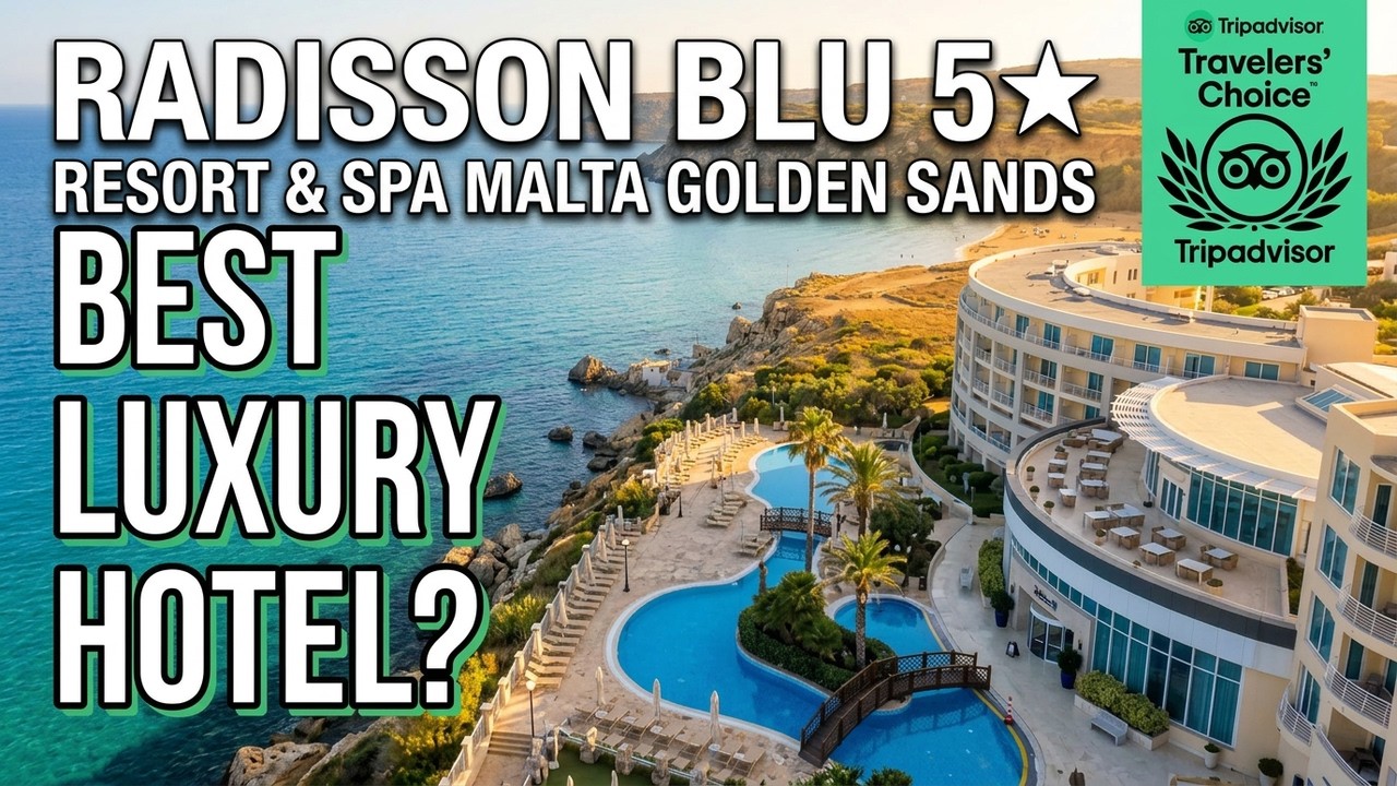 5* Radisson Blu Resort & Spa Malta Golden Sands - Tripadvisor TOP RATED LUXURY HOTEL in Malta