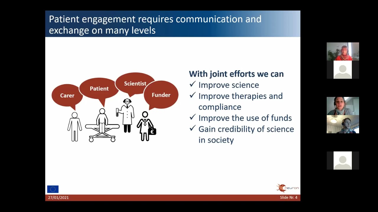 Reinforcing links between lay organisations, basic scientists, and clinicians panel