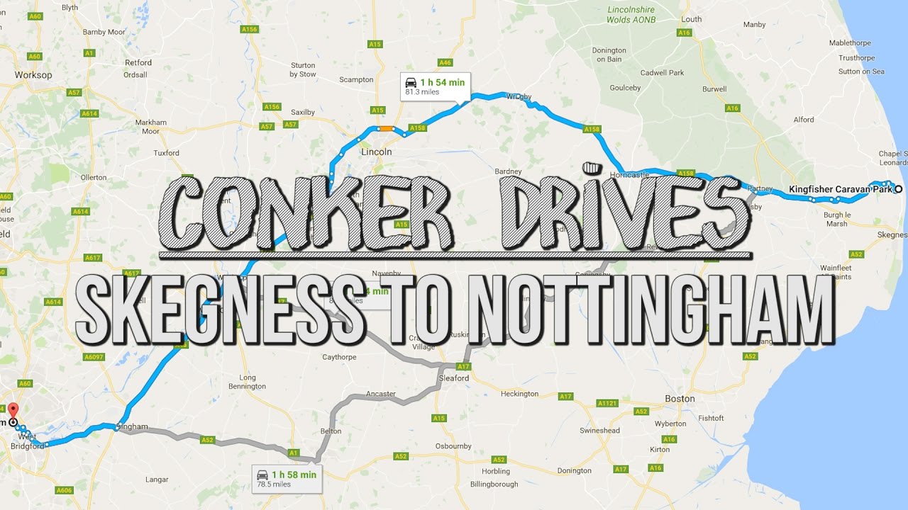 🚗 Conker Drives – Skegness to Nottingham
