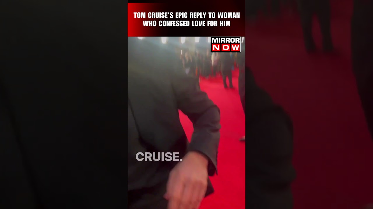 'Hope Your Dad's Okay...' Tom Cruise Epic Reply To Woman Who Confessed Love For Him | #shorts