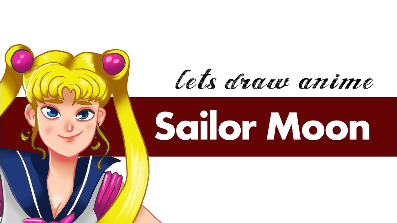 Let's draw anime - Sailormoon