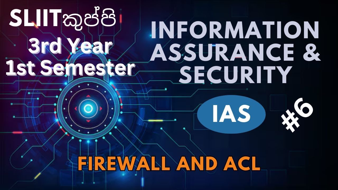 IAS - Firewall and ACL with Question Discussion - Ep06 | IT | Cyber Security Module #IASKuppi