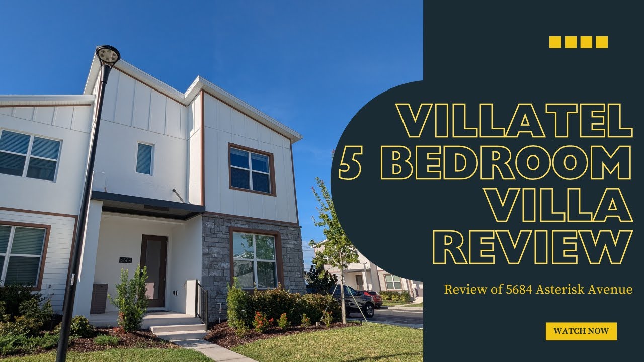 5 Bedroom Villa Review at Villatel Orlando Resort