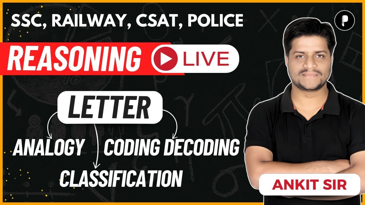Letter Analogy, Coding Decoding and Classification Reasoning | Verbal Reasoning With&nbsp;Easy&nbsp;Tricks