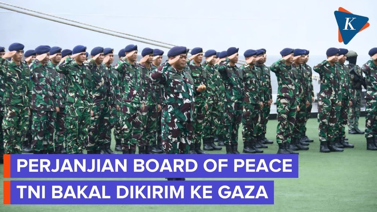 TNI yang Dikirim ke Gaza untuk BOP Tidak Terlibat Perang