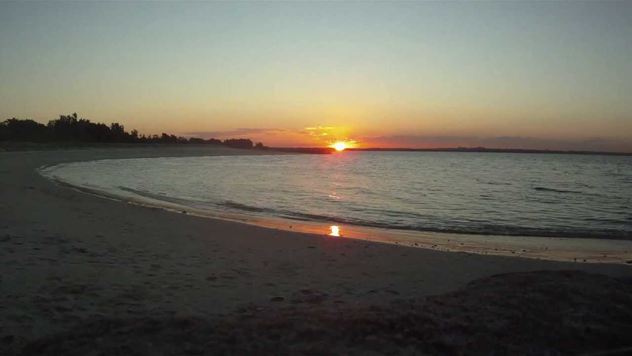 Calm Relaxing Easy Listening Music - Slow Sunset over the water (Sydney Australia, Kurnell Beach)