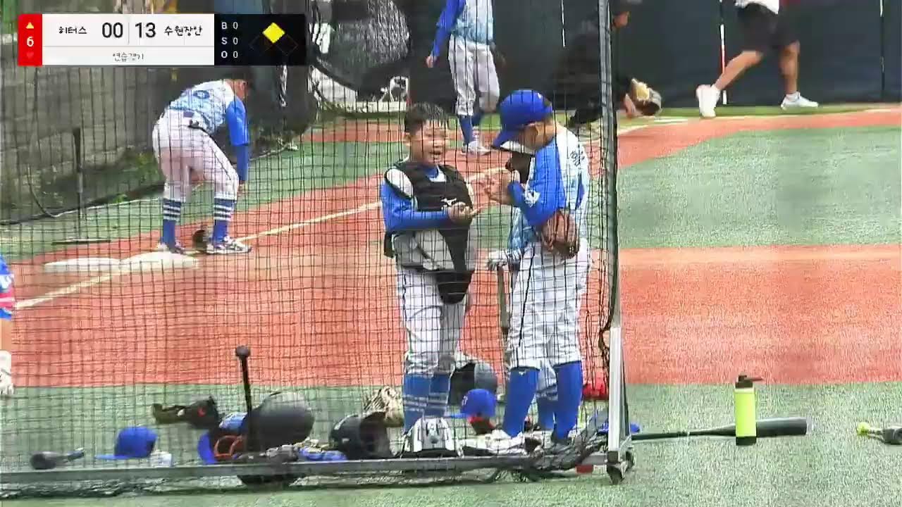 [유소년야구 새싹리그 연습경기]히터스vs수원장안구