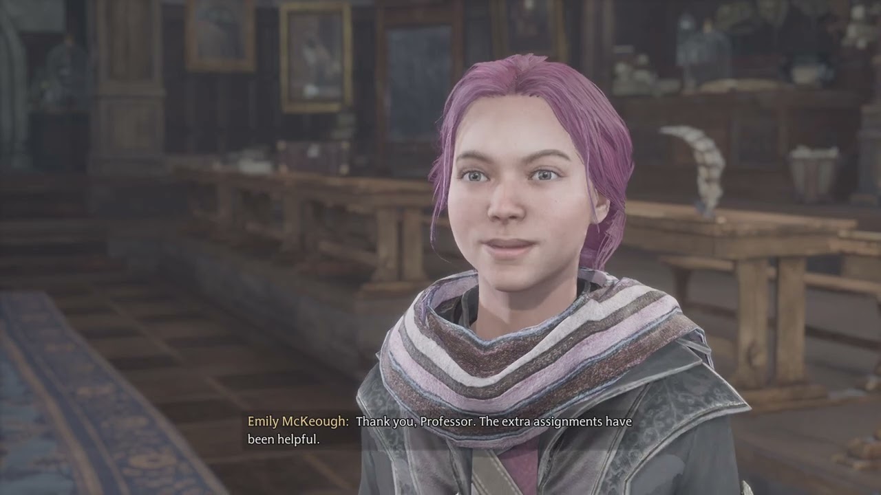 Transfiguration Class - Professor Weasley - Hogwarts Legacy
