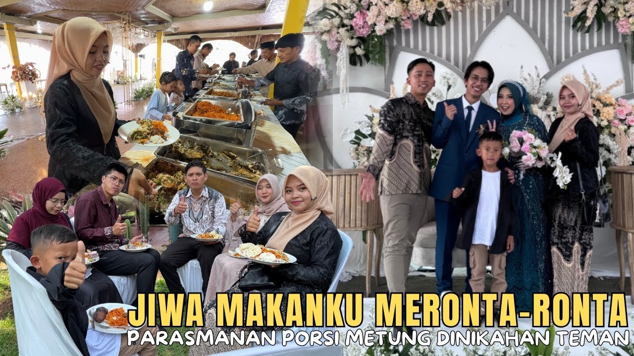 MENGHADIRI UNDANGAN PERNIKAHAN TEMAN, KETEMU BANYAK TEMAN SEKOLAH