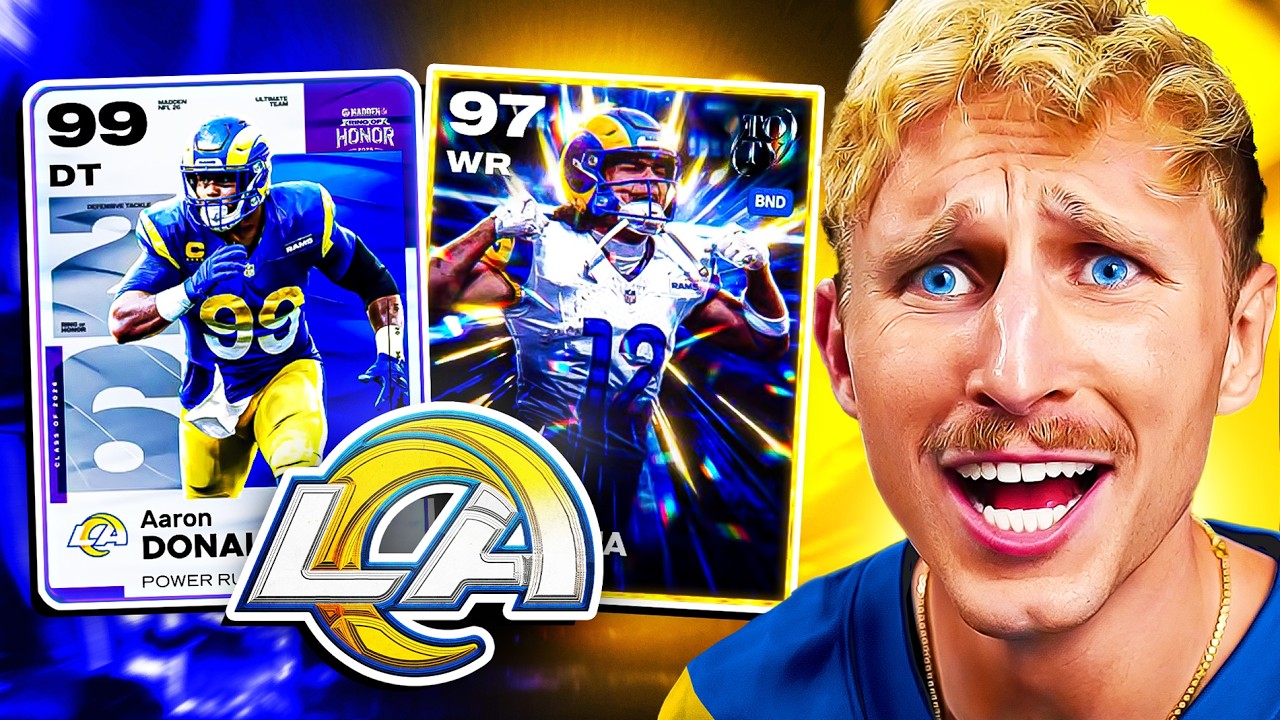 Лучшая тематическая команда Los Angeles Rams всех времен!