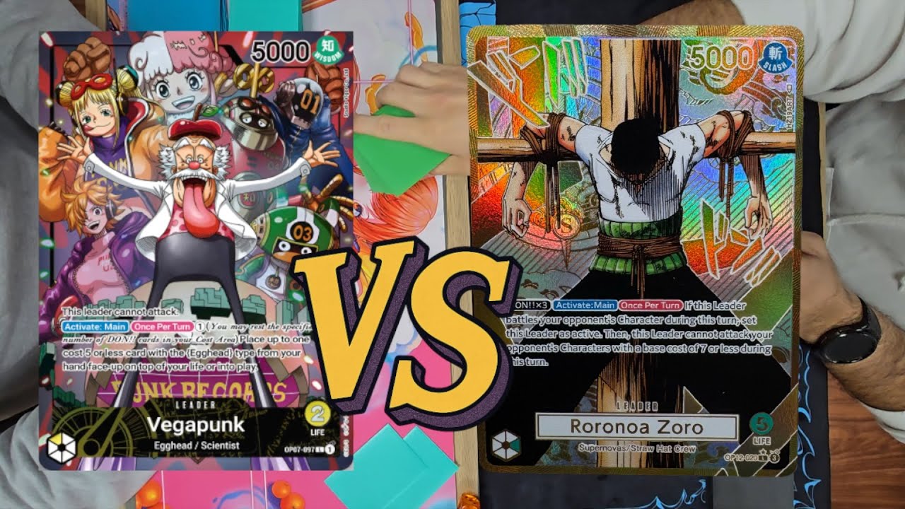 Vegapunk vs Green Zoro Locals Round 4 Finale [OP12]