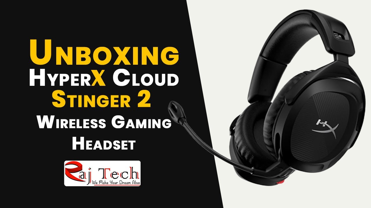 HyperX Cloud Stinger 2 Wireless Gaming Headphones – First Look & Honest Thoughts! with Raj