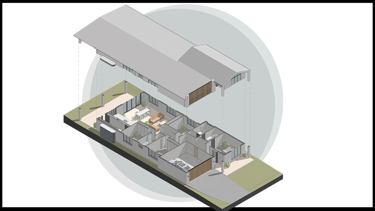 Create a 3D Isometric - ( in just 2 min!) - ArchiCAD Tutorial