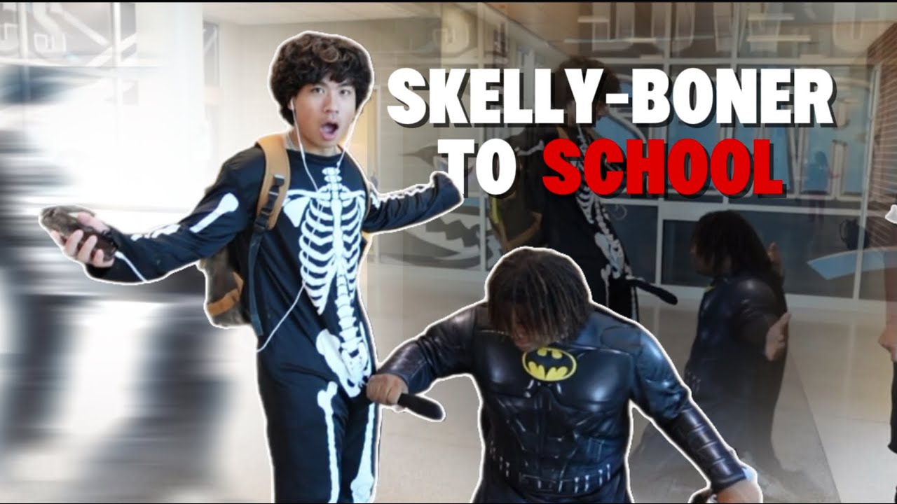 Я носила SKELLYBONER в школу