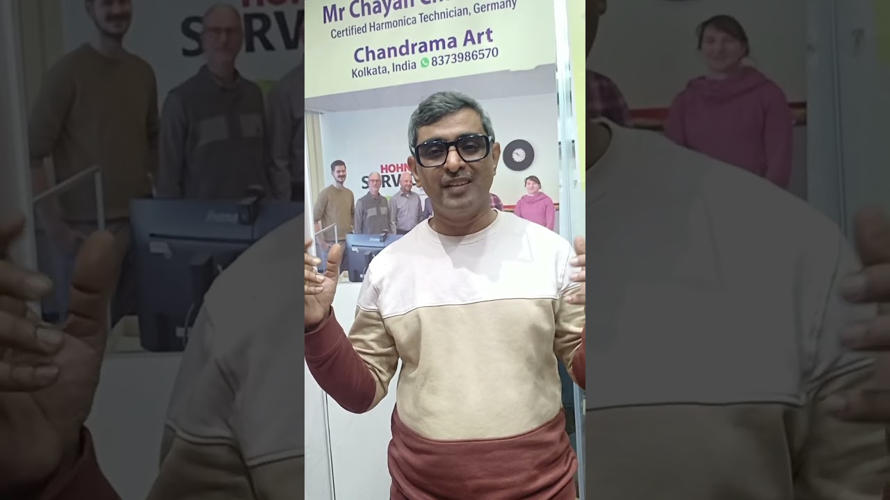 Hohner CX 12 Jazz 12 Holes Chromatic Harmonica by Hohner certified Technician Mr Chayan Chatterjee 