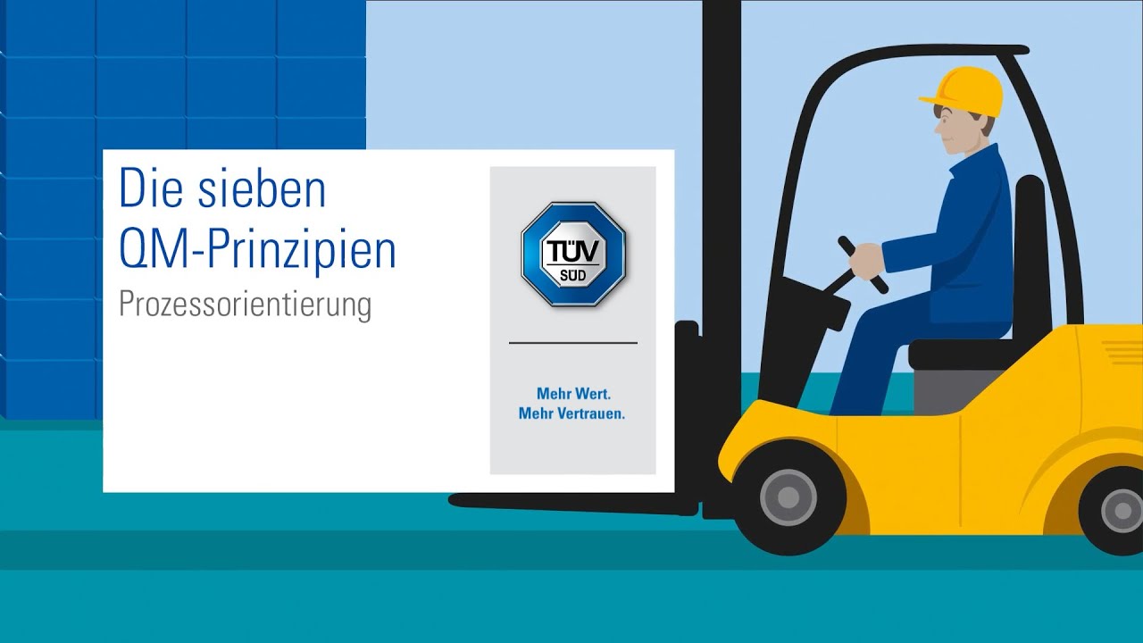 T&Uuml;V S&Uuml;D Akademie erkl&auml;rt die sieben QM-Grunds&auml;tze &ndash; QM-Prinzip Nr. 4: Prozessorientierung