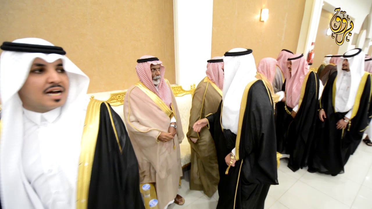 الاستقبال بحفل زواج أبناء الشيخ ناصر بن حامد والشاعر عمير العجوني (منصور وحمد وعمر)