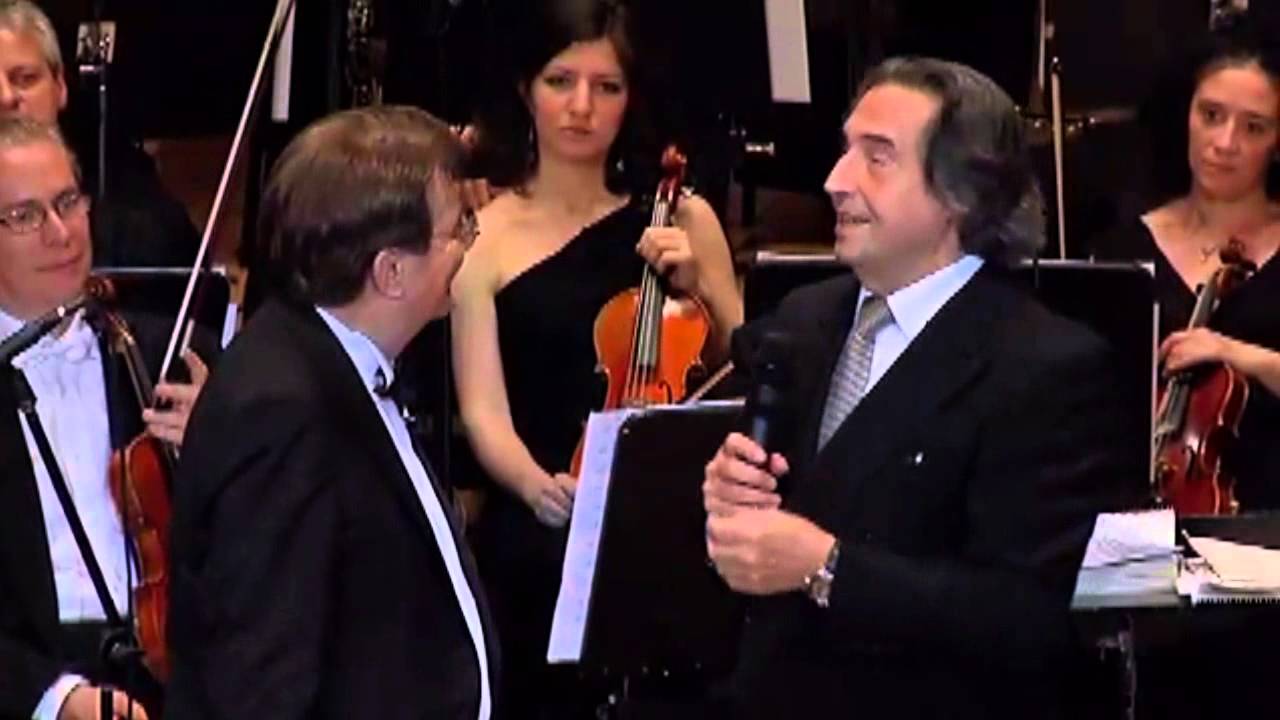 Riccardo Muti ospite di Paolo Limiti   Premio E  Limiti 2014