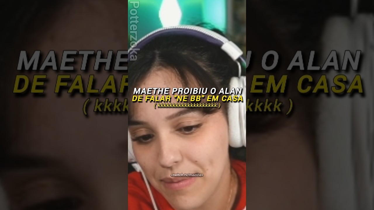 Maethe proibiu o alan de falar isso 😂 #alanzokamelhoresmomentos #maethe #alanzoka #alanzokaclipes