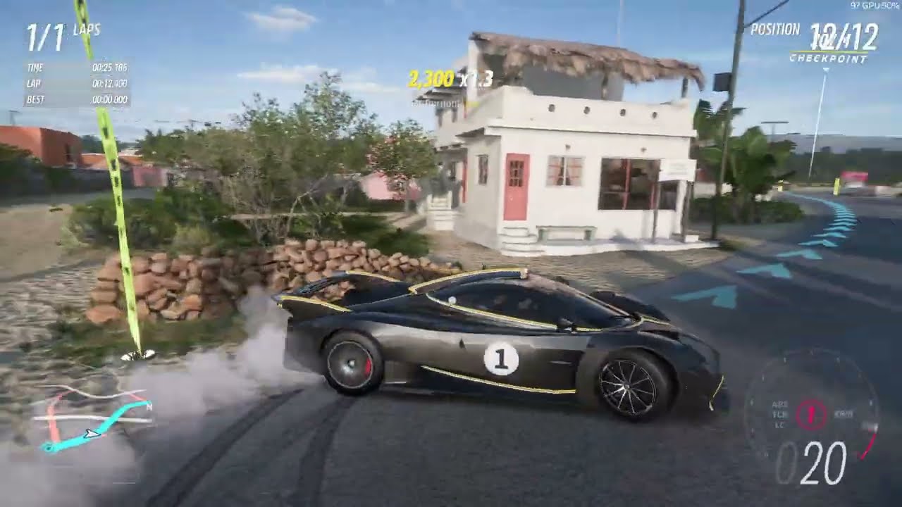 PAGANI HUAYRA : THE GOLIATH RACING||FORZA HORIZON 5 GAMEPLAY 