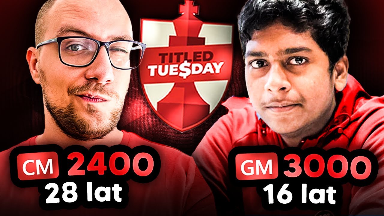 16-LETNI GENIUSZ?! RANKING 3000+! | TITLED TUESDAY #40