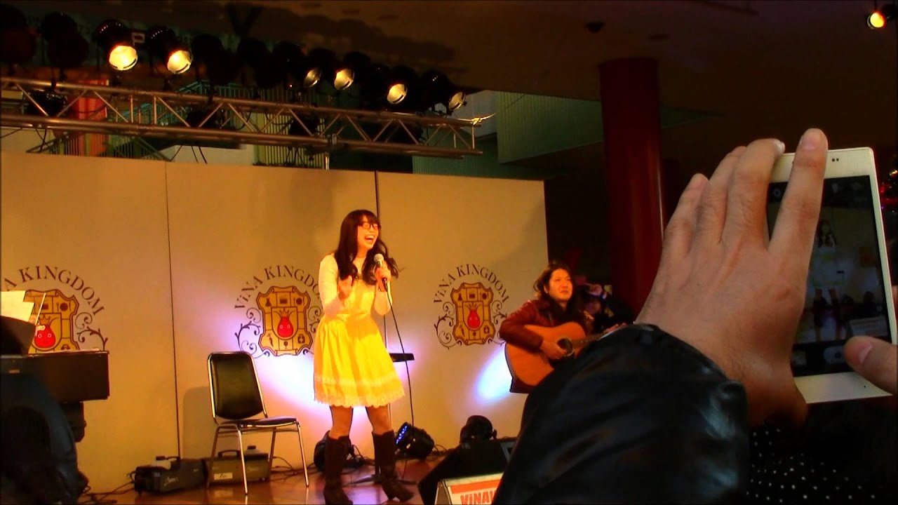 必見👀！🎤ダイナミック山形Ｐｂ弁👩歌姫、朝倉さやinビナウォーク 　📻7L1PVP