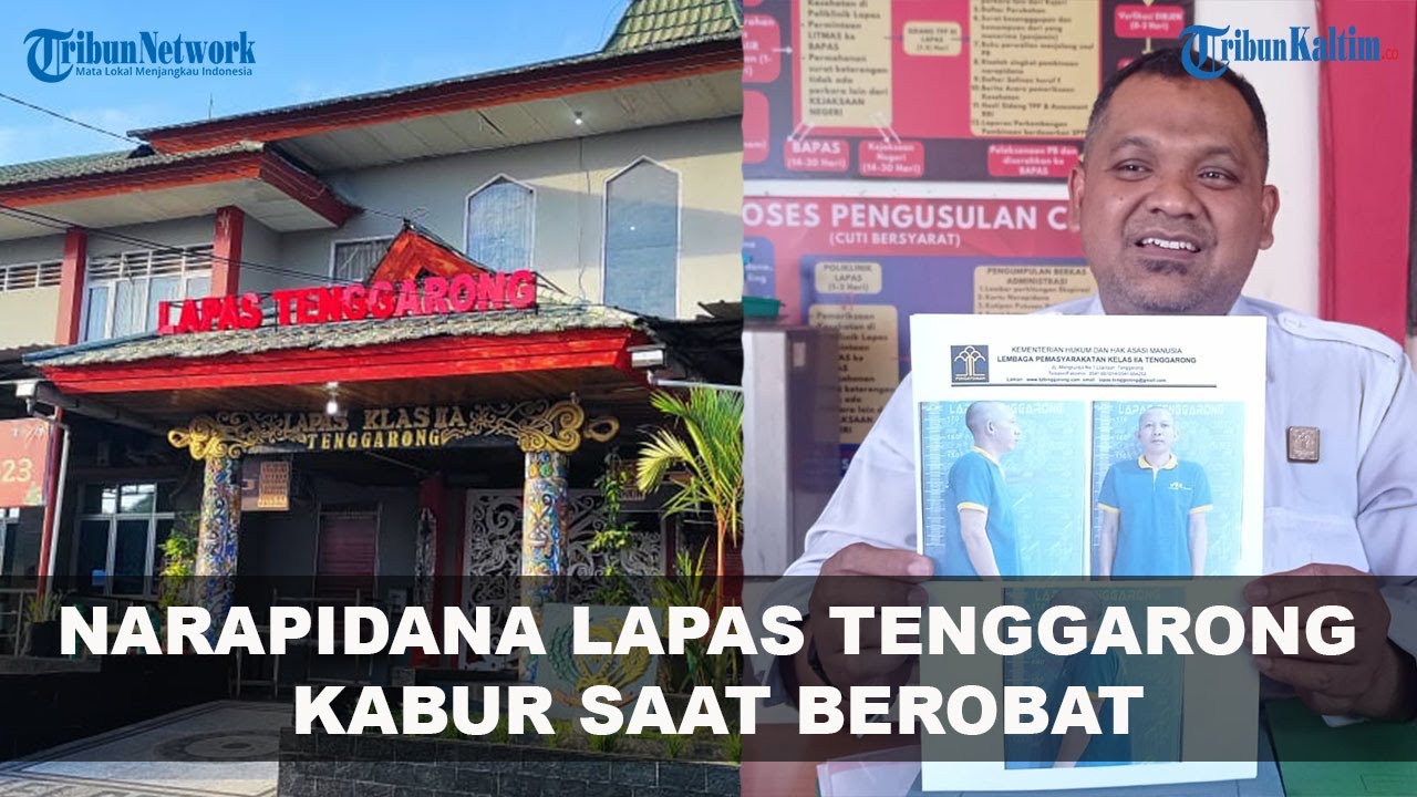 🔴 Alasan Keluar Lapas untuk Berobat, Seorang Narapidana Lapas Tenggarong Kabur