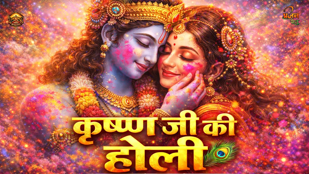 रंगों में डूबा बरसानाश्रीकृष्ण होली महोत्सव भजन 2026Kanha Ne Sabko Rang Diya  Most Viral Holi Bhajan