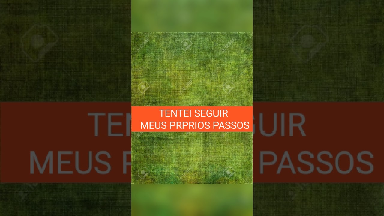 Sertanejo Gospel/ Tentei Seguir Meus Próprios Passos 