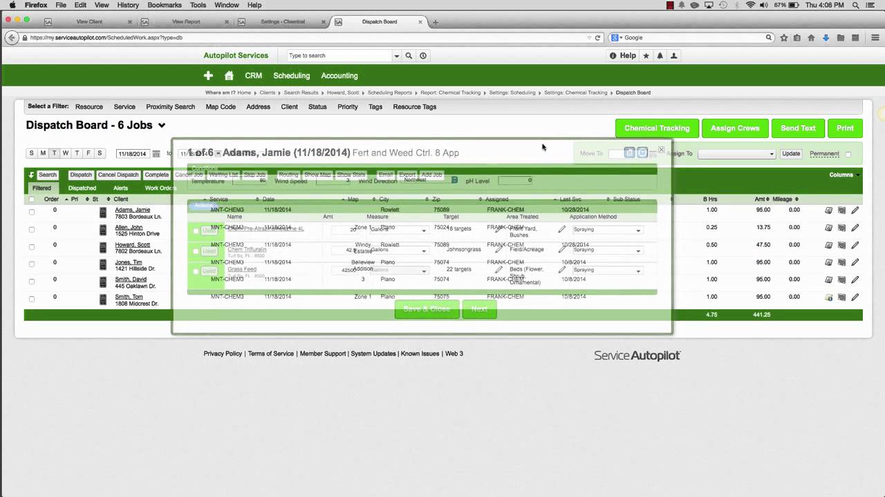 Chemical Tracking Software