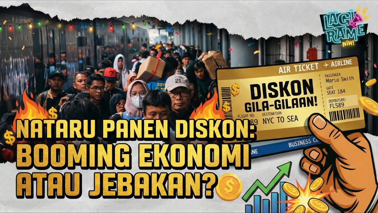 Diskon Tiket Nataru 2025: Stimulus Ekonomi atau Sekadar Gimmick?