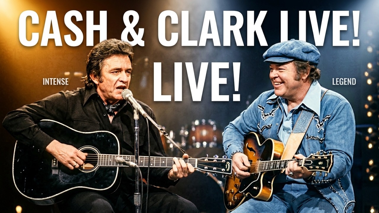 Roy Clark And Johnny Cash Rock Island Line