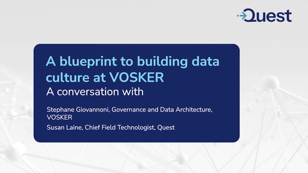 Delivering a data supermarket at VOSKER